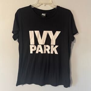 Ivy Park Black T-Shirt size Large